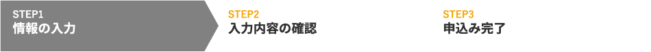 採用申込みフォームフロー